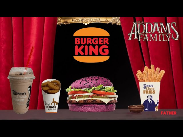 The Addams Family Burger King Meal Review | PURP KUSH Whopper