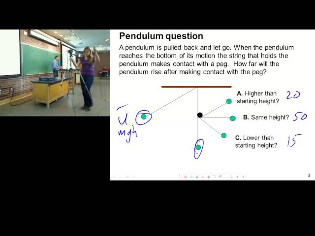 Example - Pendulum and Conservation of Energy