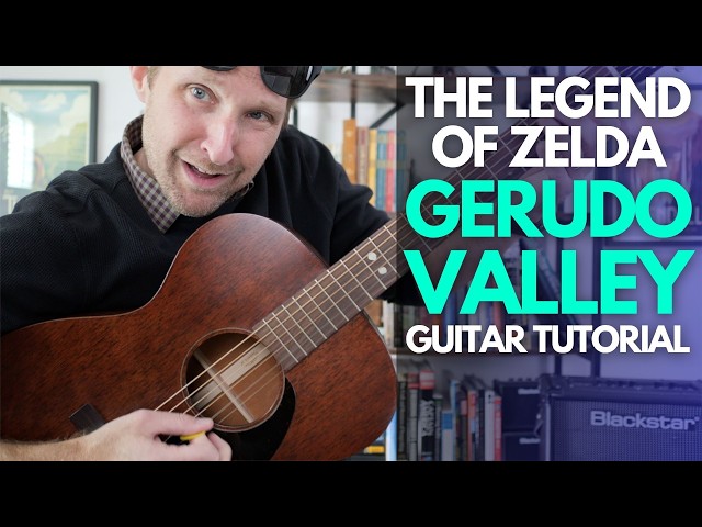Gerudo Valley from The Legend of Zelda Guitar Tutorial - Guitar Lessons with Stuart!