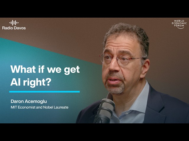 AI and Inequality: Nobel-Winning Economist Daron Acemoglu on How to Get AI Right