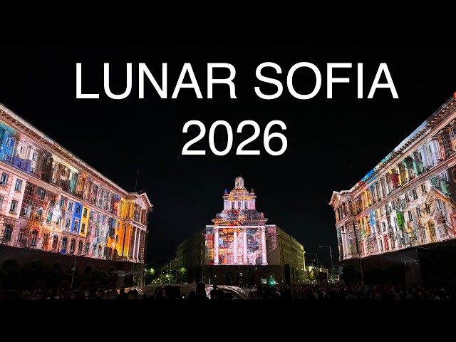 LUNAR 2026 – Sofia Lights Up | 3D Projection Mapping