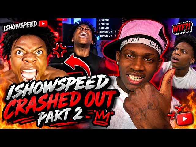 IShowSpeed CRASHED OUT AGAIN 😭💀 (PART 2)