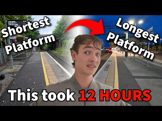 Can I Travel from the SHORTEST Platform to the LONGEST Platform in Britain?