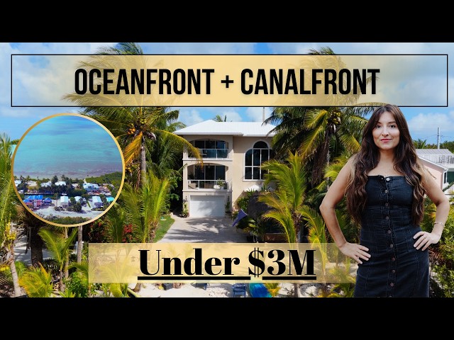 Summerland Key Waterfront Home Tour | Oceanfront + Canalfront Under $3M