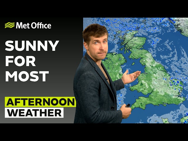 17/10/2026 - Sunny for Most - Afternoon Weather Forecast UK - Met Office Weather