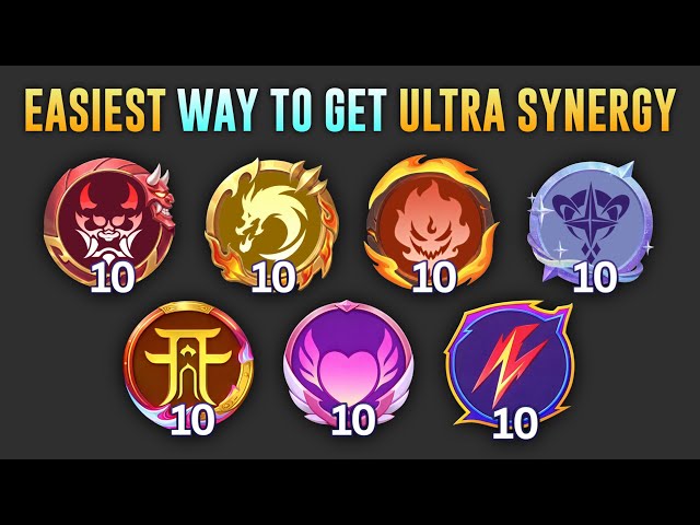 The EASIEST Way to Get Ultra Synergy in Magic Chess Season 6