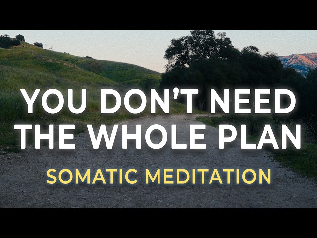 Meditation for Uncertainty | Trust Yourself and Take the Next Step