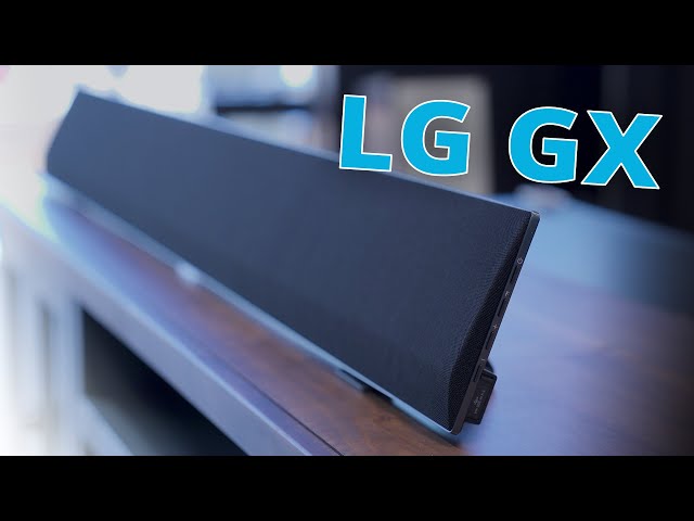 The LG GX Soundbar Is CRAZY Thin! | Review + Sound Test