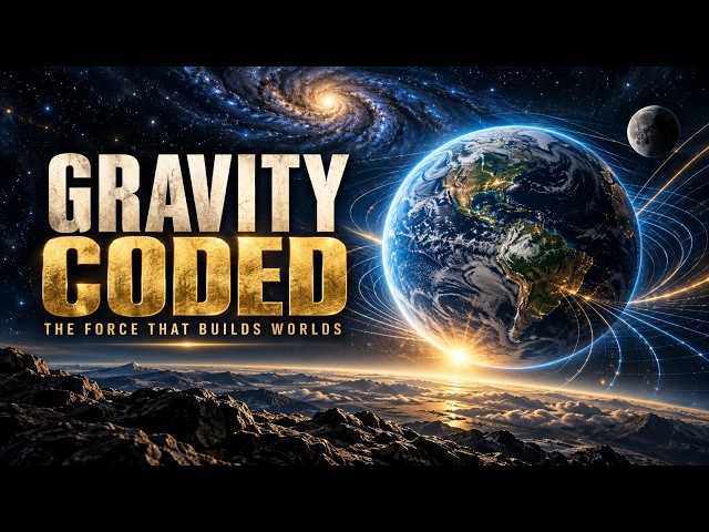 GRAVITY CODED: How Does Gravity Build Worlds—and Bend Time?
