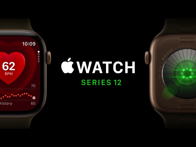 New Apple Watch Series 12: The most accurate heart rate sensing in a wearable