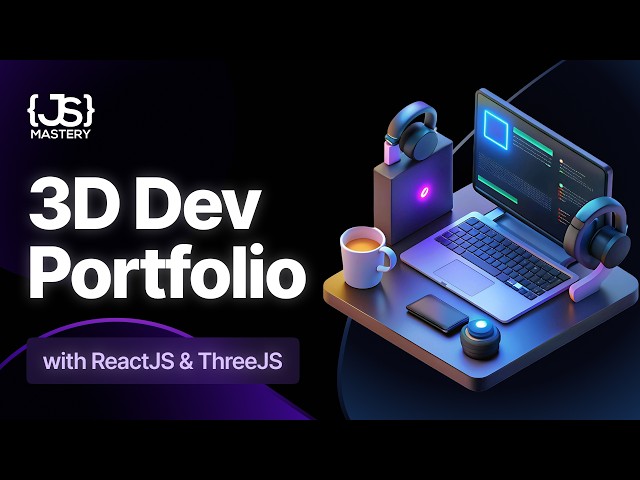 Build and Deploy a Unique 3D Web Developer Portfolio with React, Three JS & GSAP