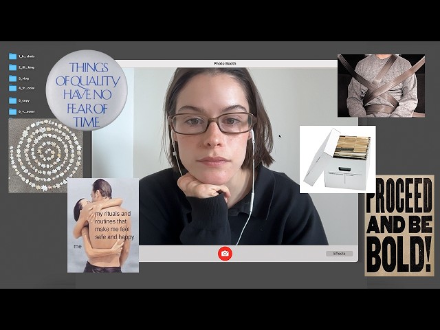 creative intentions & systems - how I work