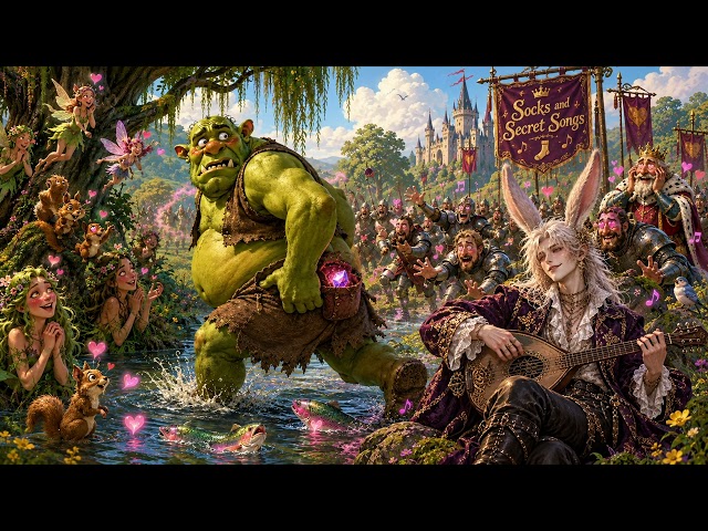 Throg Happens - The Ogre's Accidental Charm - feat. Rennard the Bard (Fantasy Folk Rock, DnD Music)