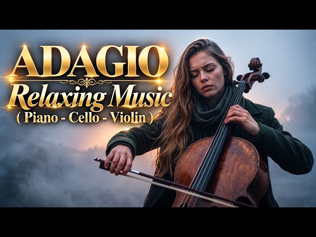 The Most Beautiful 23 Adagios in Rachmaninoff Style | Deep Focus Emotional Music Relaxing