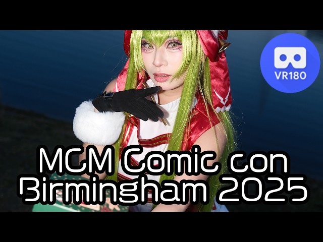 【VR180】MCM comic con Birmingham cosplay day3
