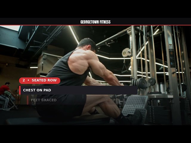 Lat Pulldown + Seated Row Form Guide | Georgetown Fitness