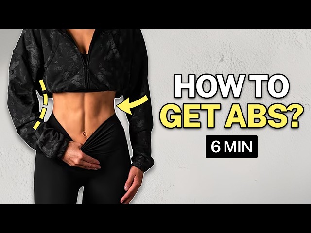 Do This Daily for Visible Abs in 6 Min | At Home Workout with Lilly Sabri (No equipment)