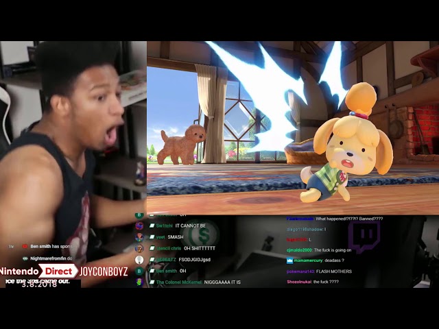 ETIKA'S REAL REACTION TO ANIMAL CROSSING SWITCH [MEME]