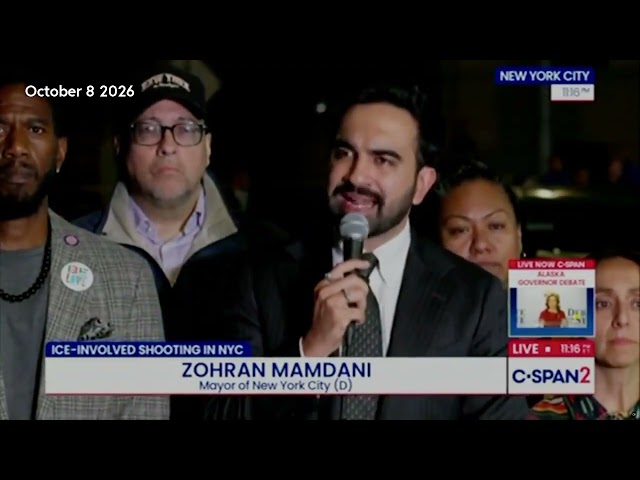 Mamdani Responds to ICE Shooting in NYC