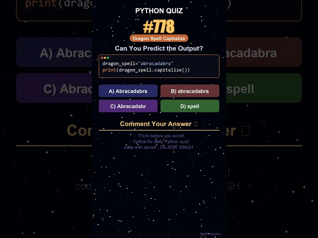 Python Quiz #778 — Can You Predict the Output? #shorts #python