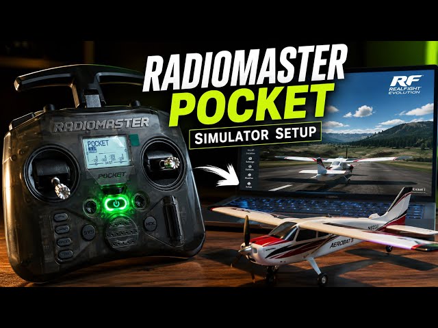 ‘Radiomaster Pocket’ + FREE RC Simulator — Complete Setup in 5 min for Beginners 2026 ! 