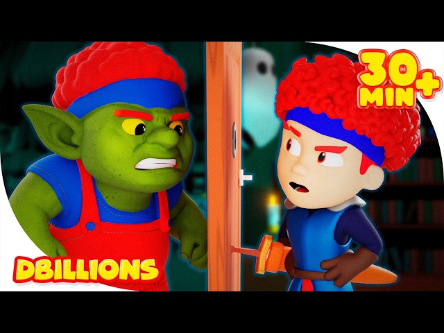 Knock Knock Knock! Who’s There? (Halloween Special) | Mega Compilation | D Billions Kids Songs