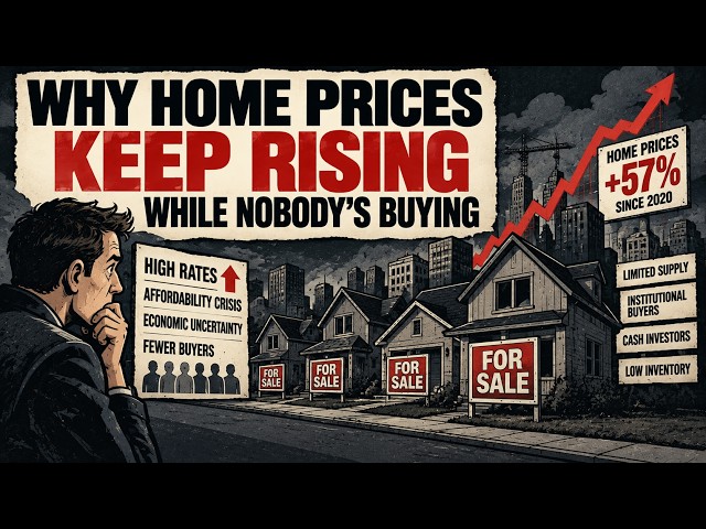 Why Home Prices Keep Rising While Nobody's Buying