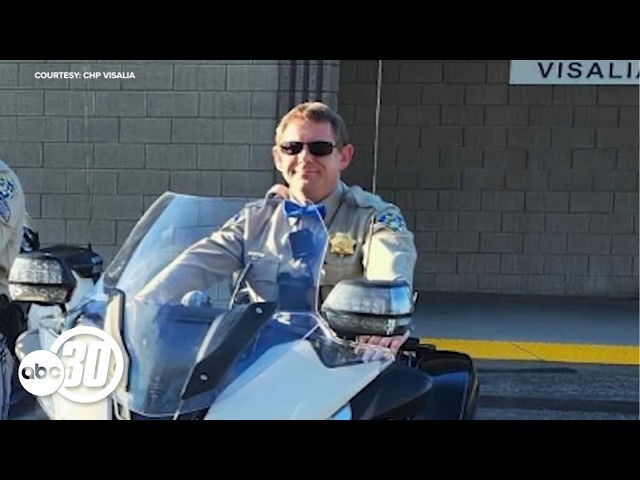 CHP officer killed in Tulare County crash remembered for service and dedication
