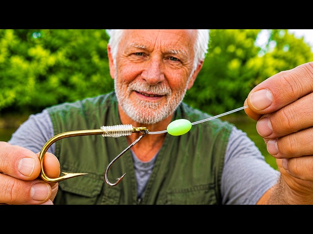 A 70-Year-Old Fisherman's Secret Fishing Hook Trick That Actually Works!