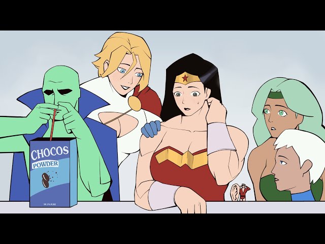 Wonder Woman Asking Batman Out For A Date | Bonny comic dub