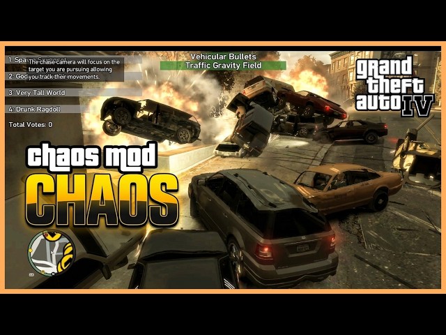 GTAIV Chaos Mod Turned Liberty City Into Total Mayhem!