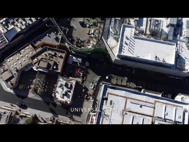 New Super Nintendo World Aerial Footage! | Universal Studios Hollywood