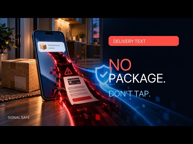 That “Missed Package” Text Is a Trap