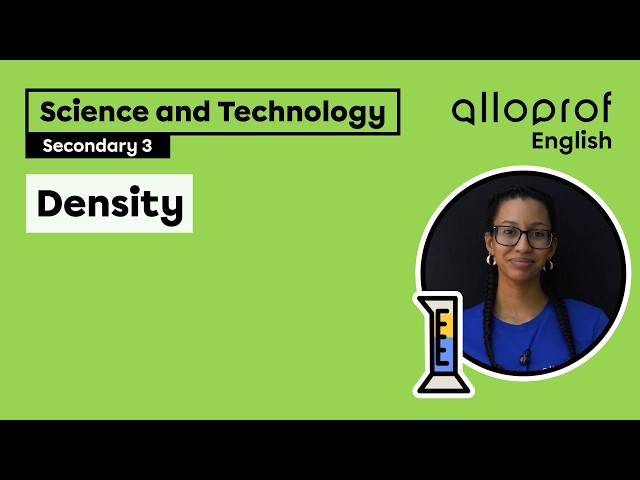 Density | Science and Technology | Alloprof