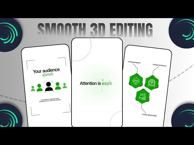 How to Create Smooth Motion Animations in Alight Motion | Alight Motion Tutorial