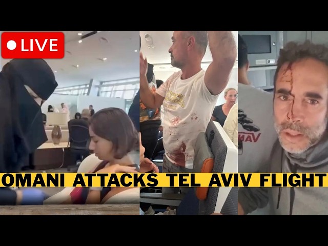 LIVE: Israel Flight ATTACKED By Omani Co-Pilot - UK Says IRGC Behind RAF Base Terror Plot