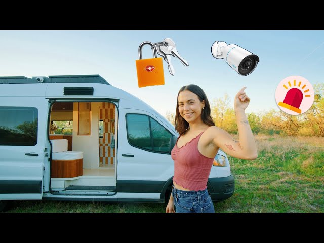 Security System for Solo Female Vanlife