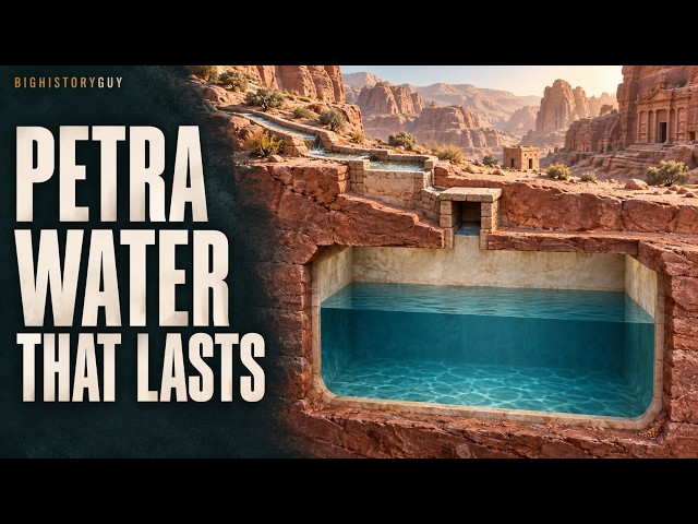 How Petra Actually Survived in the Desert