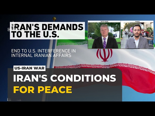 Iran sets conditions for ending US conflict as Qatar and Pakistan mediate