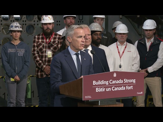 Prime Minister Carney announces an investment to power Canada’s clean-energy future