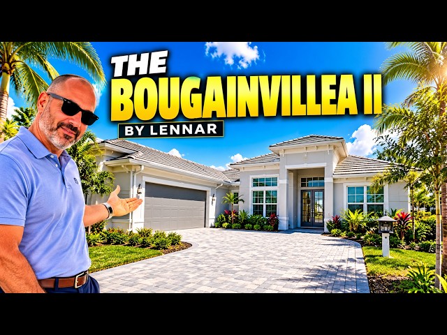 Lennar Bougainvillea II Model Tour at Calusa Country Club in Lakewood Ranch, FL