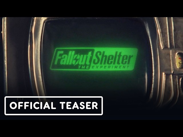 Fallout Shelter: The Experiment - Official Date Announcement Teaser Trailer
