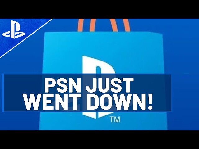 PSN JUST WENT DOWN!