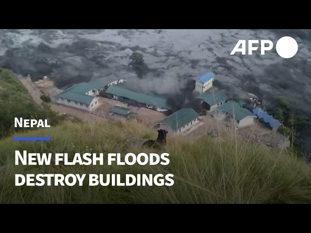 Flash flood sweeps through Nepal’s Gorkha region | AFP