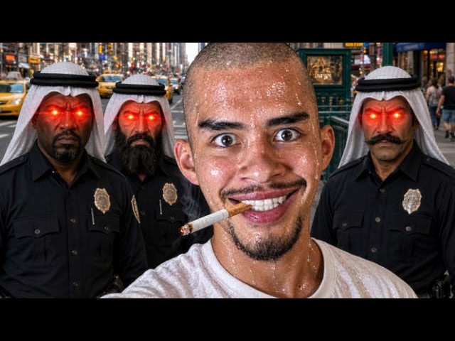 Sharia Pusher Sneako Gets Pressed By Muslims Catching Him Smoking