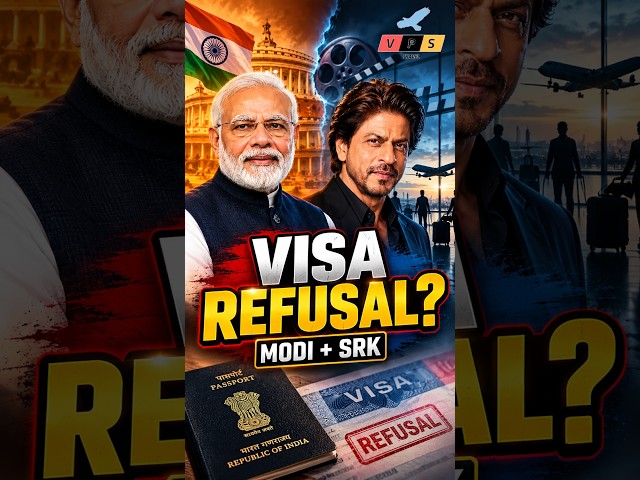 Why were Narendra Modi and Shah Rukh Khan stopped at the airport? #Shorts #visa #b1b2visa #canada...