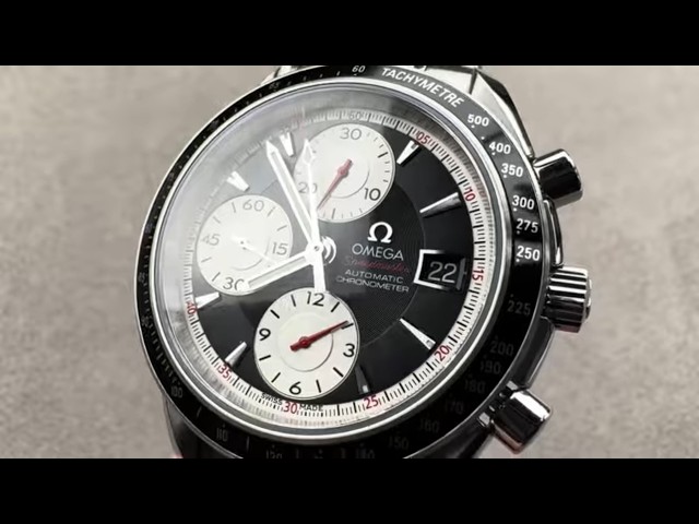 Omega Speedmaster Date Chronograph 3210.51.00 Watch Review