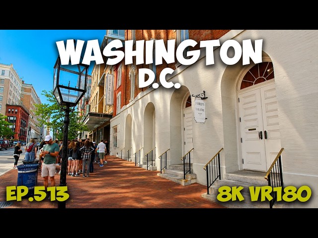 Ep.513 A Nation Altered: Standing Before the Iconic Ford’s Theatre in DC 8K VR180 3D Travel