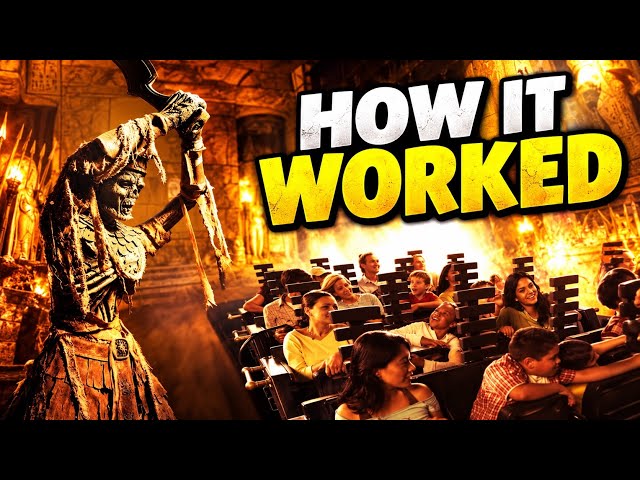 The Hidden Technology Behind REVENGE OF THE MUMMY at Universal Studios Hollywood 