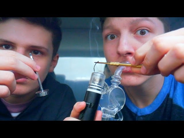 DAB PEN HOTBOX!!